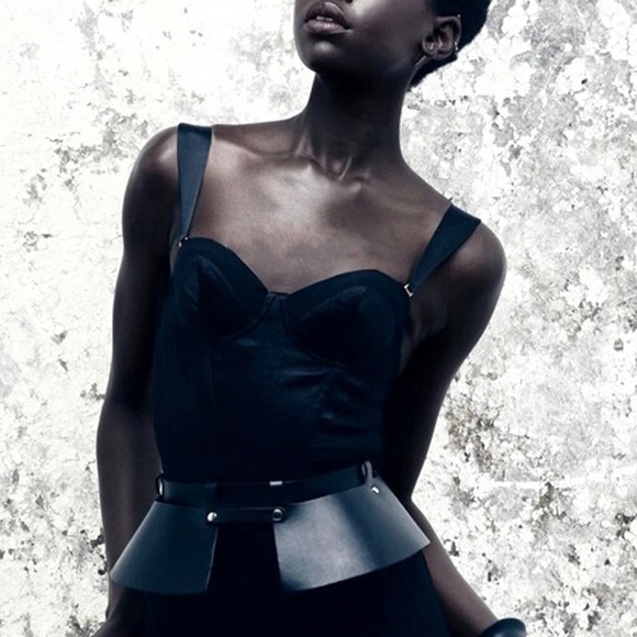 Black Peplum Belt - Picture 1 of 6